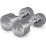 Гантель UNIX FIT PRO круглая хромированная 5 кг, 2 шт. DBRND5PCEx2
